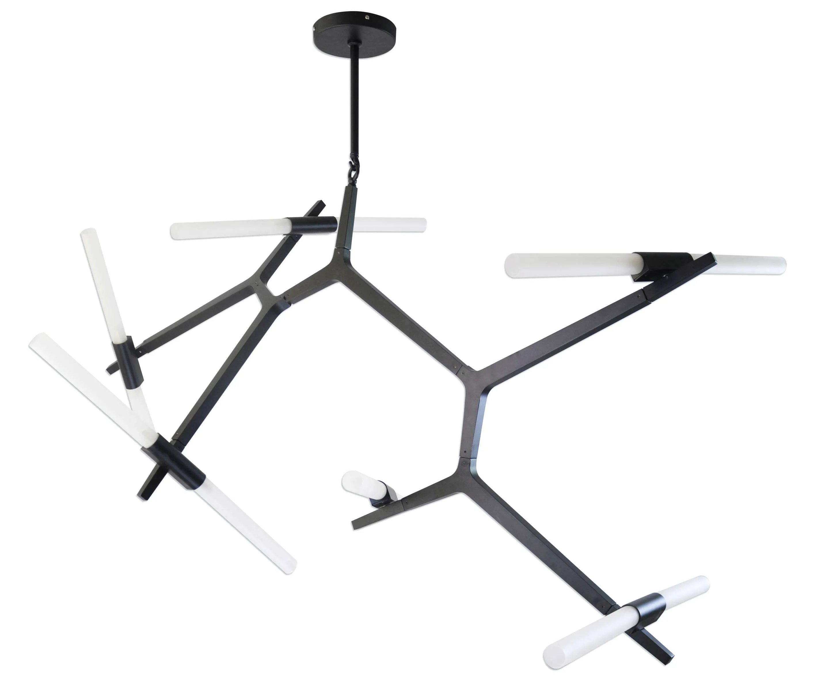 Kink Light 07531-12,19 Люстра Никс черный G9 60W