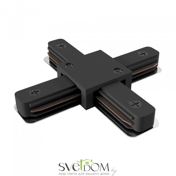 Коннектор Х-образный Unity черный TRA001CX-11B