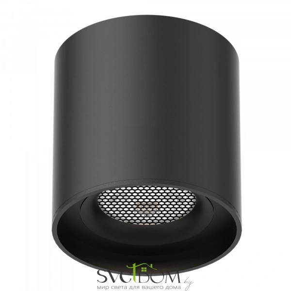 ST678.436.06 Магнитный трековый светильник Черный LED 1*6W 3000K 300Lm Ra>90 >90 IP20 D75xH75 48V SKYFLAT