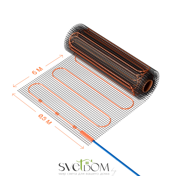 Нагревательные маты Voltum Т200 VLT01-200-3.0  – купить в Svetdom.by
