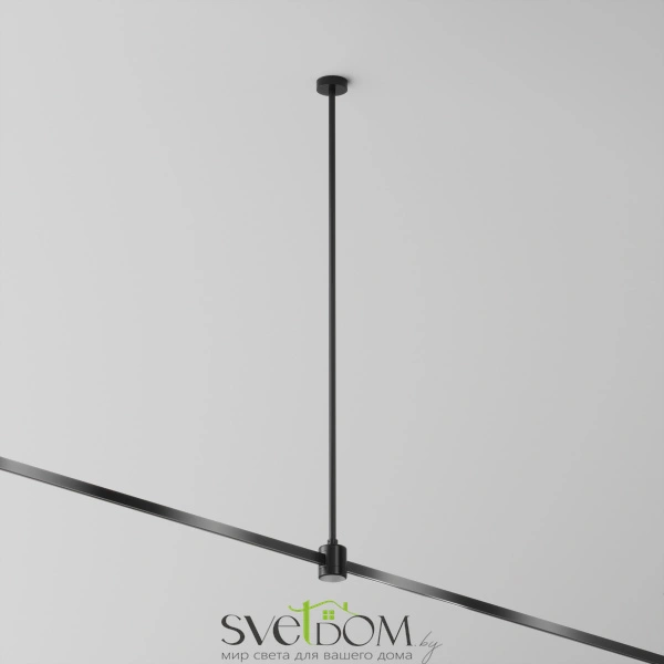 Крепление потолочное Long 700мм с прямым коннектором питания Flarity черный TRA159C-IPC1-B