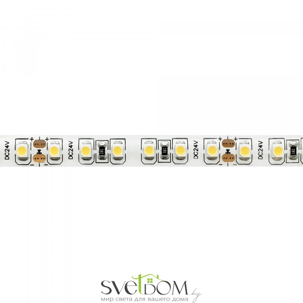 ST016.310.65 Светодиодная лента  - 60leds/м*9.6W/мW 3000K 860Lm Ra80 120° IP65 L1 000xW8xH2 24V Светодиодные ленты
