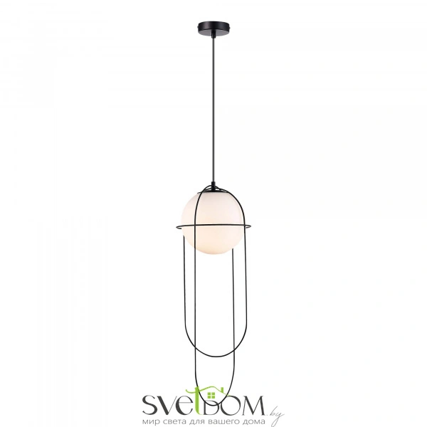 SL1189.403.01 Подвес ST-Luce Черный/Опал E27 1*60W BEATA