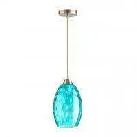 4490/1 SUSPENTIONI LN20 211 античная бронза, голубой Подвес E27 60W 220V SAPPHIRE