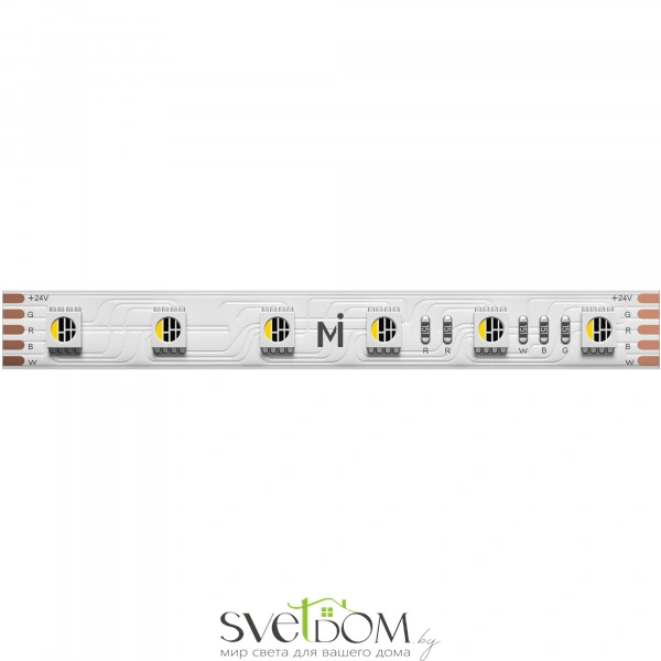 Светодиодная лента Ultra 24В 5050 19,2Вт/м RGB 3000К 5м IP 20 201134