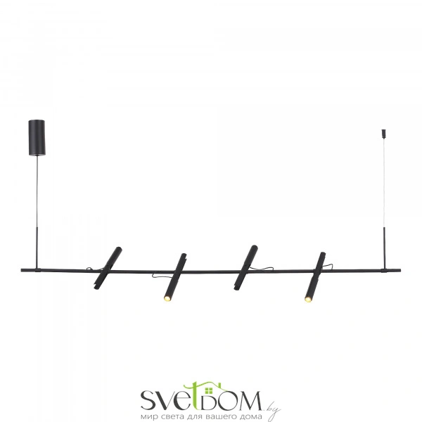 SL6210.403.04 Светильник подвесной ST-Luce Черный/Черный, Золотистый LED 4*3W 3000K LILT