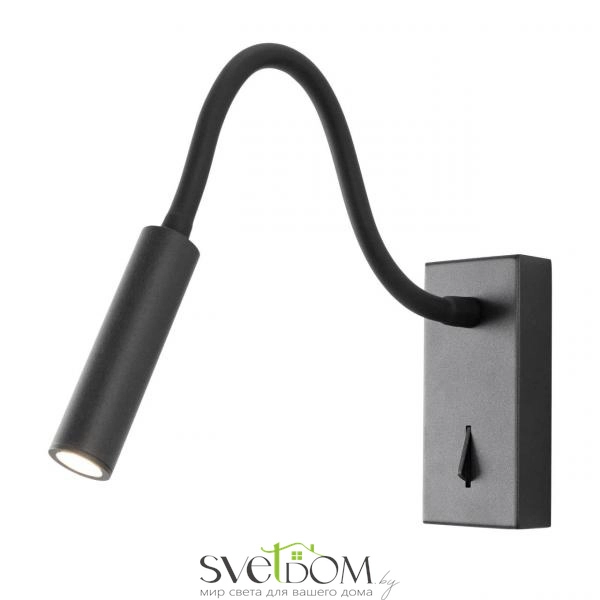 Citilux Декарт CL704361 LED Светильник гибкий с выключателем Чёрный