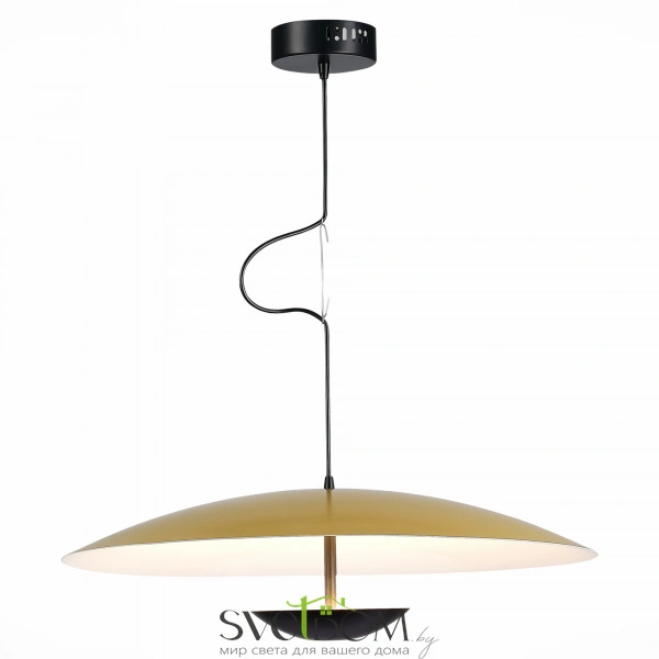 SL6502.213.01 Светильник подвесной ST-Luce Золотистый,Черный/Золотистый LED 1*40W 3000K ARMONICO