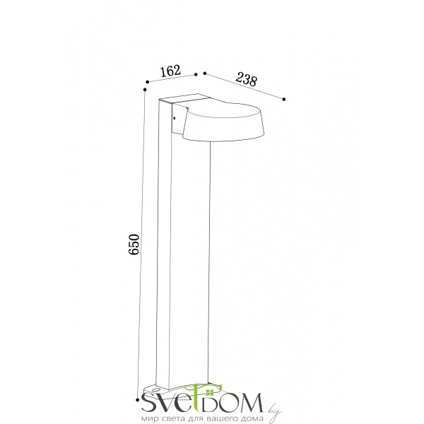 Ландшафтный светильник Outdoor O443FL-L12GF3K