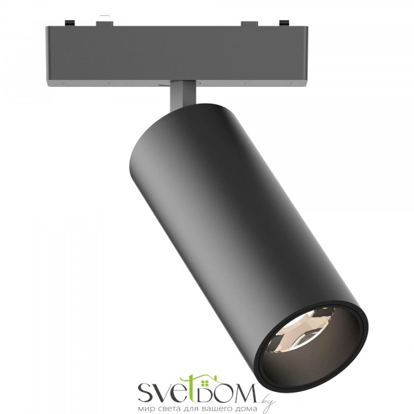 ST677.436.18 Магнитный трековый светильник Черный LED 1*18W 3000K 1 060Lm Ra>90 >90 IP20 D55xH135 48 SKYFLAT