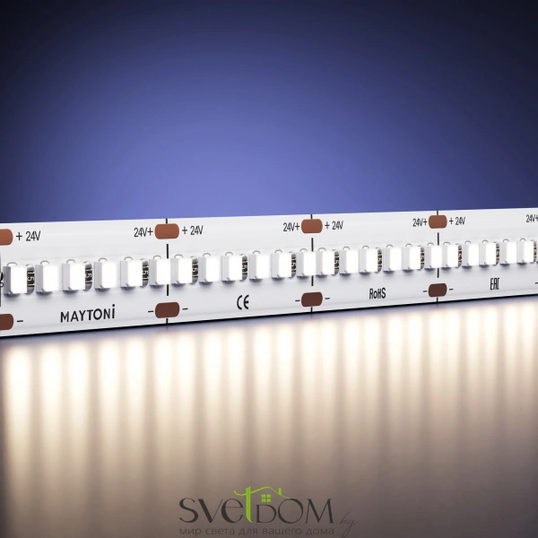 Светодиодная лента Ultra 24В 2216 21,5Вт/м 4000К 5м IP 20 201064