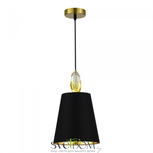 SL1759.303.01 Подвес ST-Luce Латунь/Черный E27 1*40W LINGOTTI