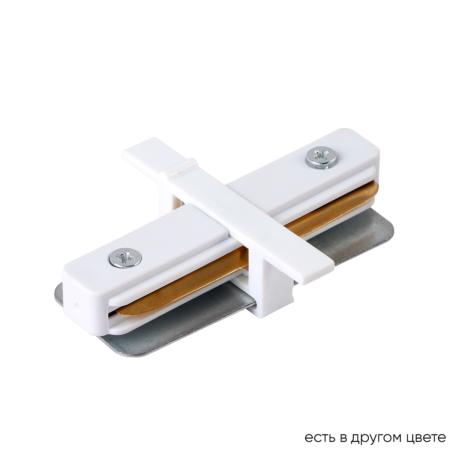 Соединитель линейный (однофазный) для встреиваемого шинопровода Crystal Lux CLT 0.2211 01 WH Crystal Lux