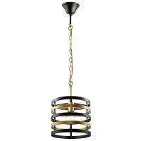 Lightstar 735010 Люстра EPSILON 1х40W E27 ЧЕРНЫЙ/ЗОЛОТО