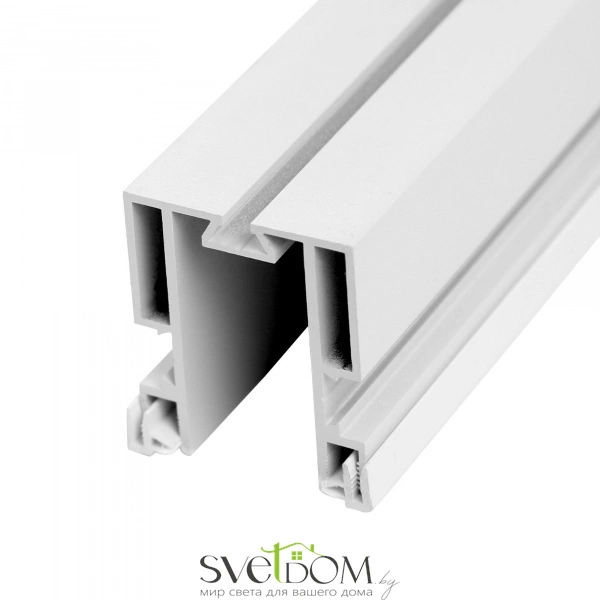 ST003.529.01 Профиль для SKYLINE 48 с демпф. системой в натяжной потолок (ПВХ+ТКАНЬ) ST-Luce Белый SKYLINE 48