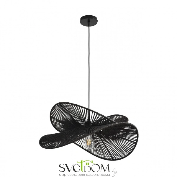 8382/1 ECO LN26 320 черный, металл/джутовый шнур Подвес E27 40W 220V ROPE