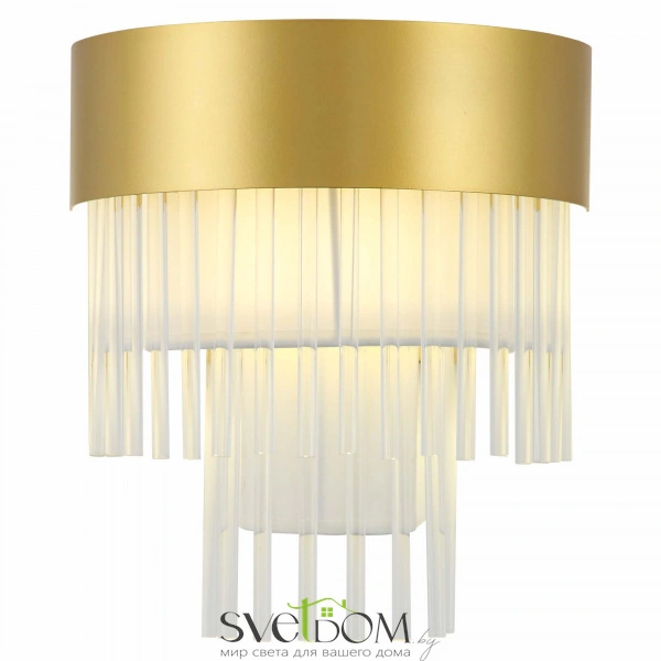 SL1352.201.01 Бра ST-Luce Золотистый/Белый, Прозрачный E14 1*40W AVERSA