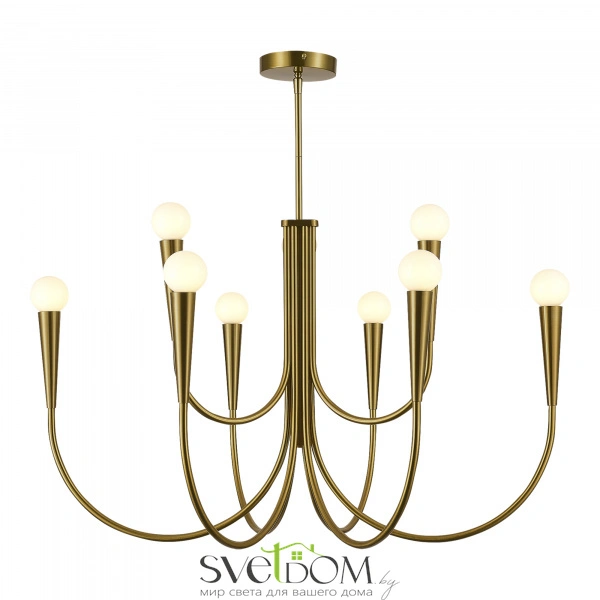 SL1243.303.09 Светильник подвесной ST-Luce Латунь E14 9*60W DUTCHESS