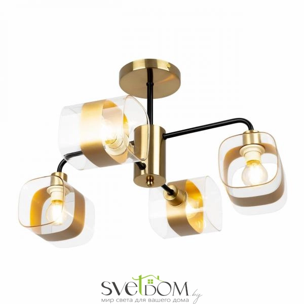 Citilux Бертон CL140141 Люстра потолочная Бронза