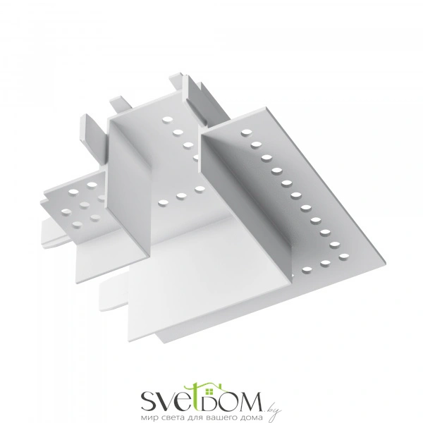 Коннектор угловой Radity встраиваемый белый TRA084CL-12W