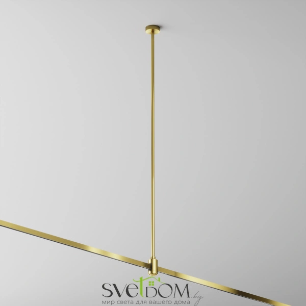 Крепление потолочное Long одинарное 760мм Flarity латунь TRA159C-SL1-BS