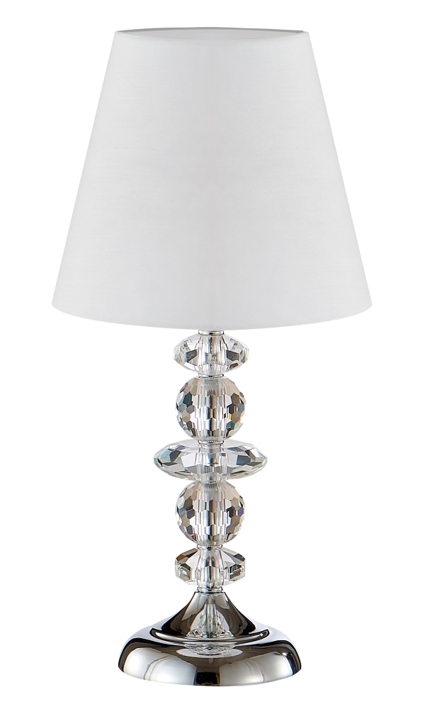Настольная лампа Crystal Lux ARMANDO LG1 CHROME Crystal Lux