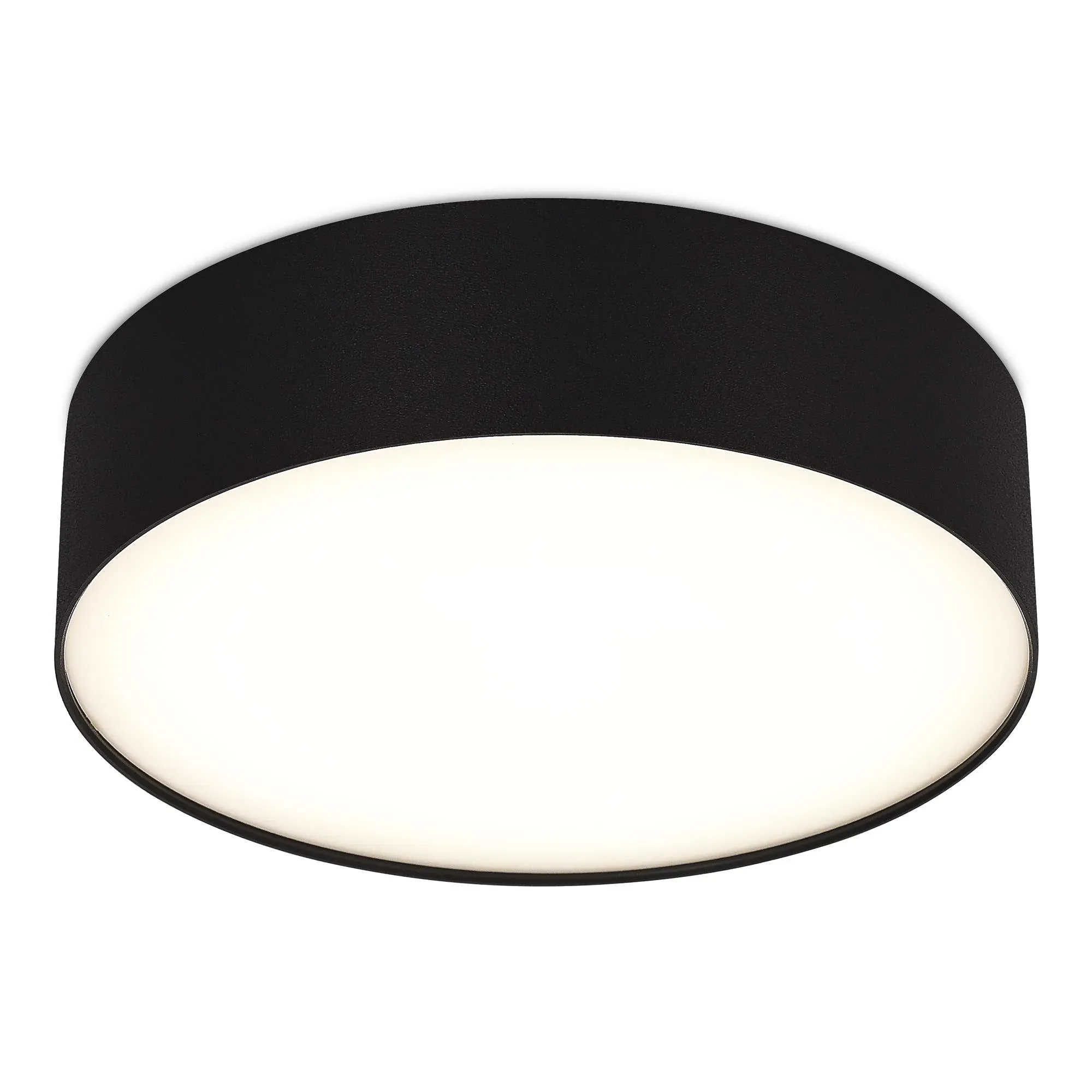 ST606.442.36 Светильник потолочный Черный LED 1*36W 4000K 3 240Lm Ra>90 120° IP20 D300xH55 180-240V Накладные светильники