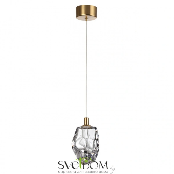 7114/4LC L-VISION ODL25 Подвесной светильник бронзовый/прозрачное  стекло/металл IP20 LED 4W 300Лм 3000K 200° 220V GEMME