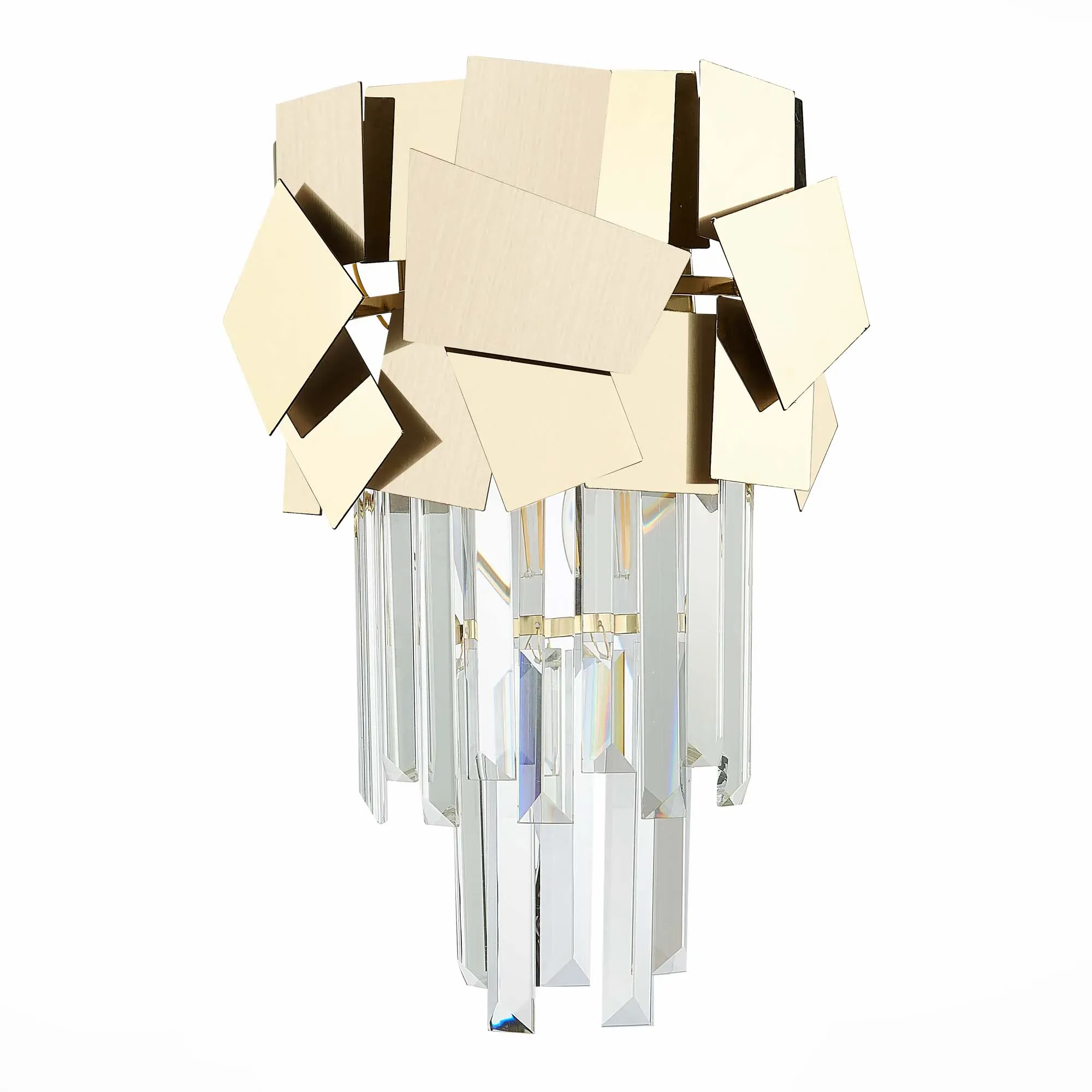 SL1232.201.01 Бра ST-Luce Золотистый/Прозрачный, Золотистый E14 1*60W CASERTA