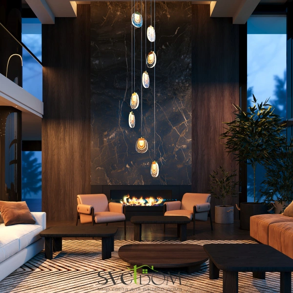 Подвесной светильник Maytoni MOD367PL-L30BBSK