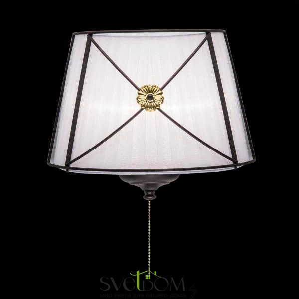 Citilux Дрезден CL409322 Бра с белым абажуром и выключателем