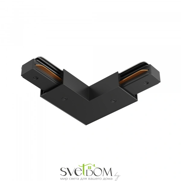 Угловой коннектор питания с вводом питания Unity черный TRA001CLB-11B