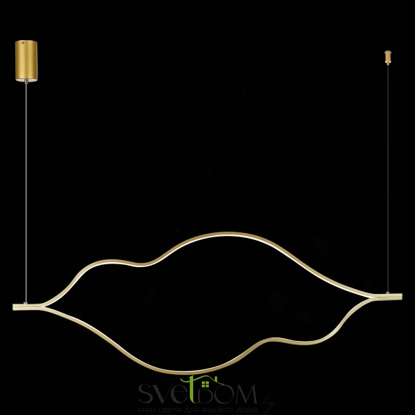 SL6106.203.45 Светильник подвесной ST-Luce Золотистый/Белый LED 1*45W 4000K CORTILE