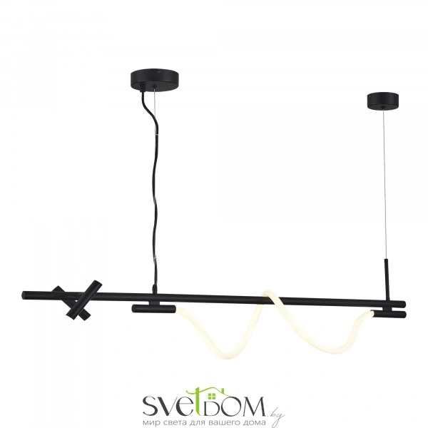SL6118.403.03 Светильник подвесной ST-Luce Черный/Черный LED 2+1*3+11W 4000K MARLOW