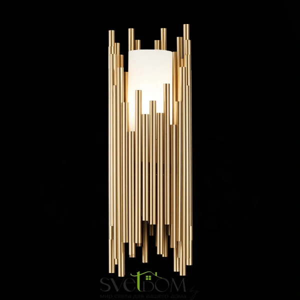 SL1629.301.01 Бра ST-Luce Латунь/Белый E14 1*40W CESENA