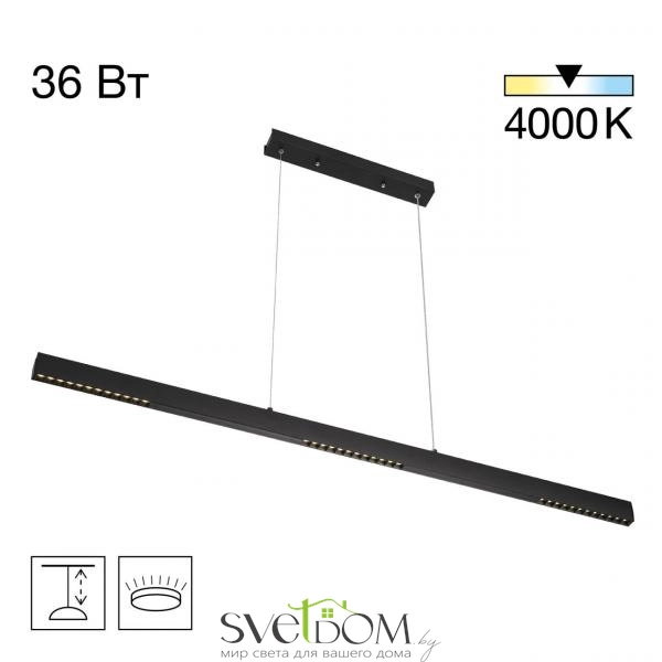 CITILUX CL720021N EDGE-45 Черный Подвес