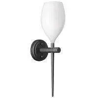 Lightstar 807610 Бра META 1х40W E14 БЕЛЫЙ/ЧЕРНЫЙ ХРОМ