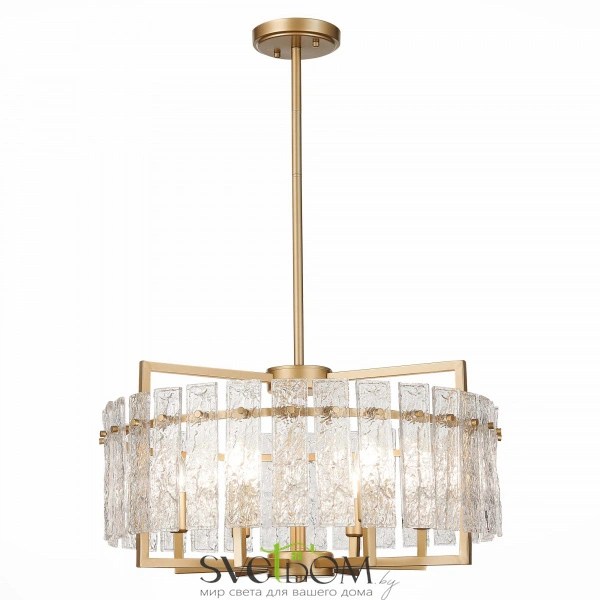 SL1632.203.06 Люстра подвесная ST-Luce Шампань/Прозрачный E14 6*60W MIRA