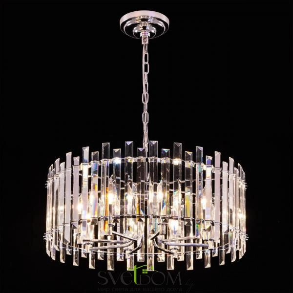 Citilux Ингвар CL334181 Люстра подвесная хрустальная Хром