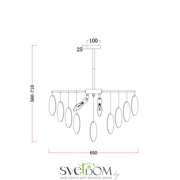 Люстра Freya FR5104PL-06N