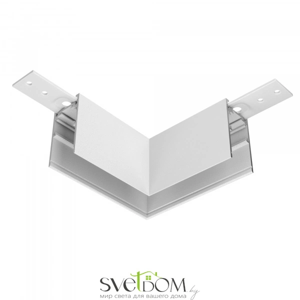 Коннектор угловой Exility накладной белый TRA034HCL-41W