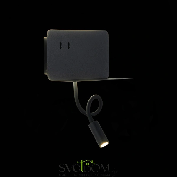 SL1576.401.02 Светильник настенный ST-Luce Черный/Черный LED 2*3W 4000K Настенные светильники