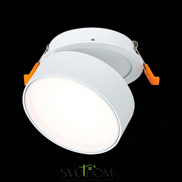 ST651.538.14 Встраиваемый поворотный светильник Белый LED 1*14W 3000K 1 100Lm Ra>90 120° IP20 D105xH Встраиваемые светильники