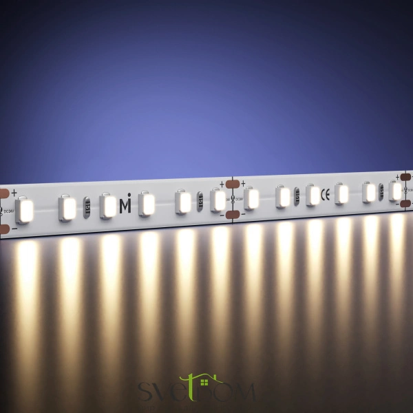 Светодиодная лента Ultra 24В 2835 9,6Вт/м 3000К 50м IP 20 201047