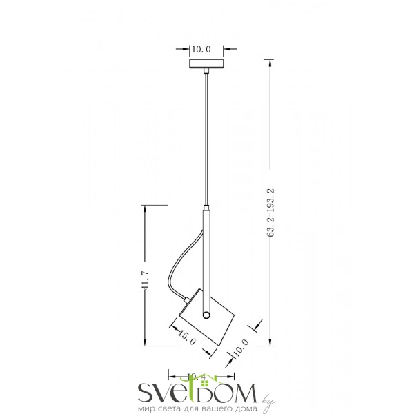 Подвесной светильник Freya FR4004PL-01WB