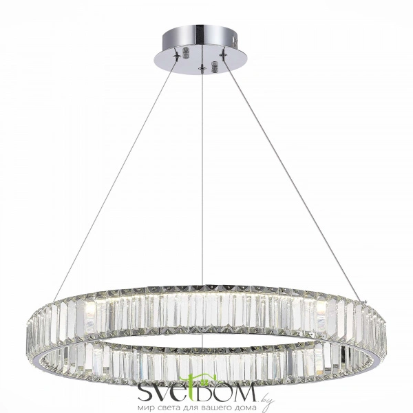 SL1622.113.01 Люстра подвесная ST-Luce Хром/Прозрачный LED 1*68W 4000K TIVOLI
