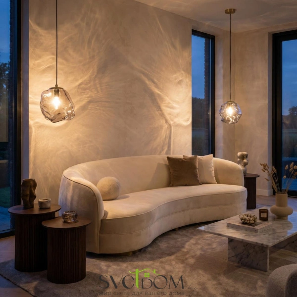 CITILUX CL247081 ROCKA Дымчатый Подвес