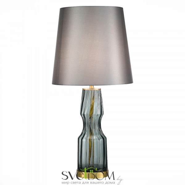 SL1005.104.01 Прикроватная лампа ST-Luce Дымчатый,Латунь/Серый E27 1*40W SAYA