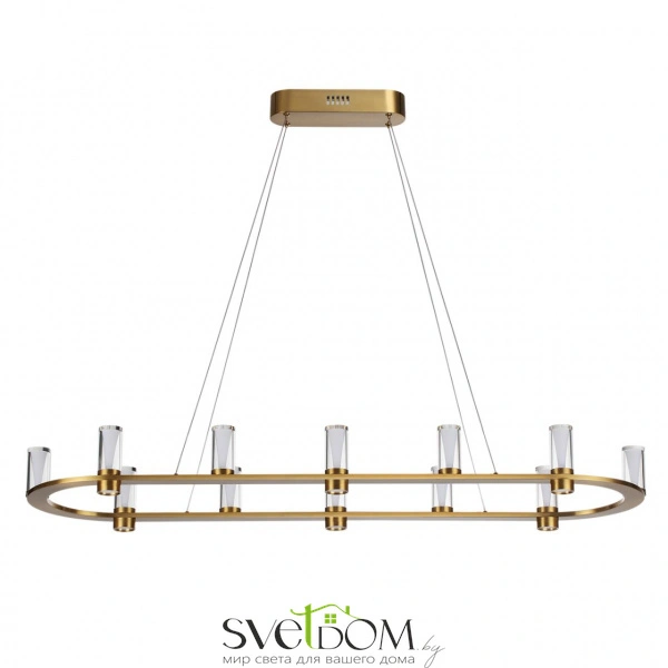 7144/65L HIGHTECH ODL26 515 светильник античная бронза/акрилл/металл IP20 LED 69W 3830Лм 3000K 180° 220V DEFANCE