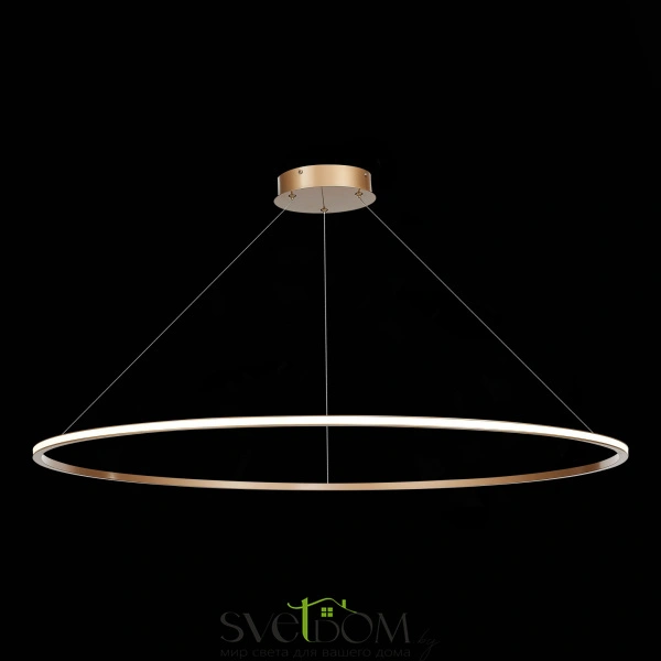 ST604.243.57 Светильник подвесной ST-Luce Золотистый/Белый LED 1*57W 4000K Подвесные светильники